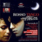 Martedì 27 luglio: Rosso tango sotto le stelle - Comunicazione emozionale in un abrazo