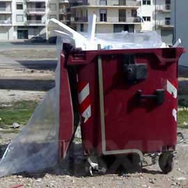 plastica nell'umido