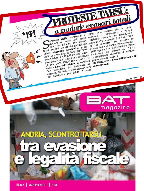 bat magazine protesta tarsu andria
