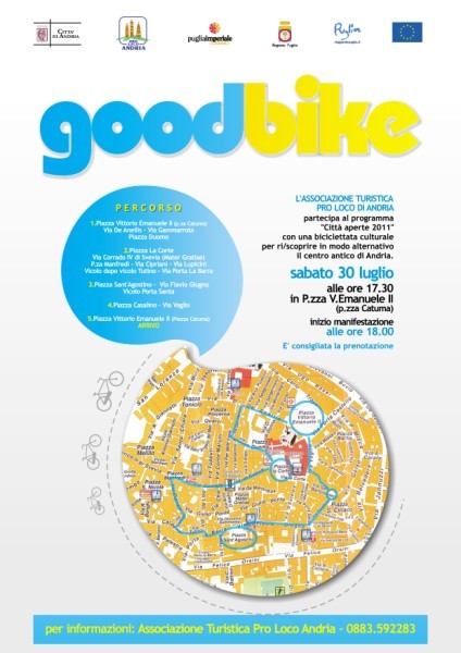 GOOD-BIKE: pedalando nel centro antico di Andria