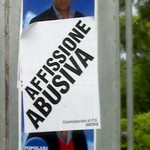Andria città dei manifesti elettorali abusivi Andria città dei manifesti elettorali abusivi
