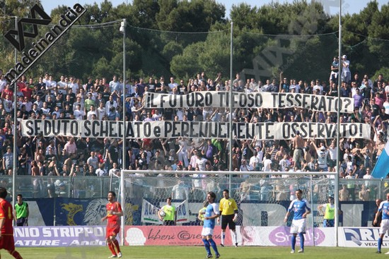 IMPLACABILI 1991  Ultras Andria: tessera del tifoso? No grazie!
